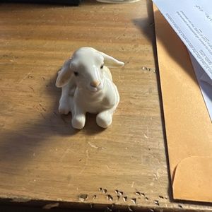 perfect porcelain lamb Hutschenrether